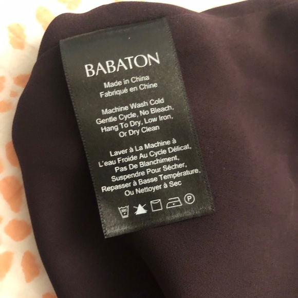 NWOT BABATON EVERLY DARK PURPLE CAMISOLE FOR SALE! - Picture 3 of 5